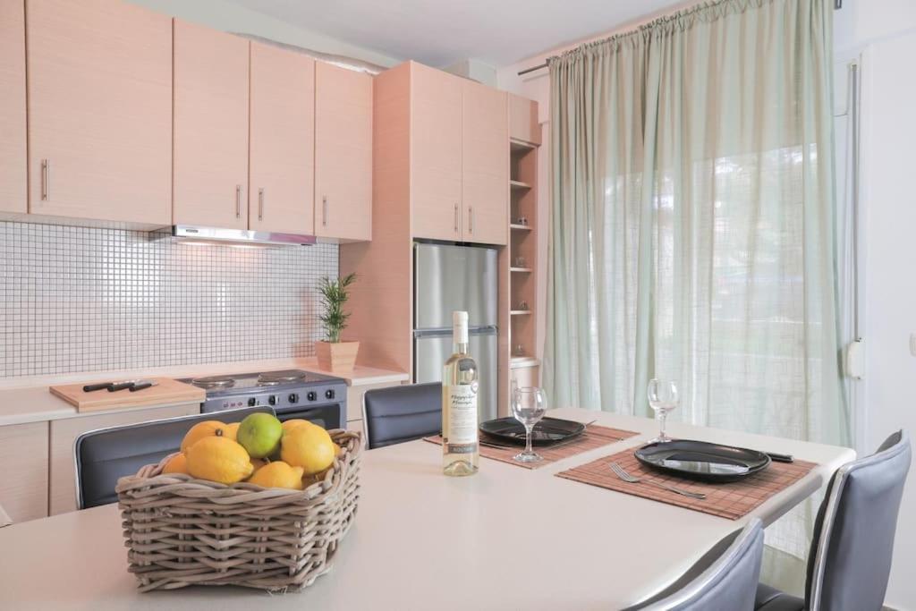 Apartament 5 Min From Papageorgiou Free Indoor Parking Saloniki Zewnętrze zdjęcie