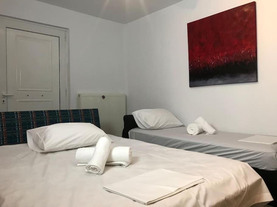 Apartament 5 Min From Papageorgiou Free Indoor Parking Saloniki Zewnętrze zdjęcie
