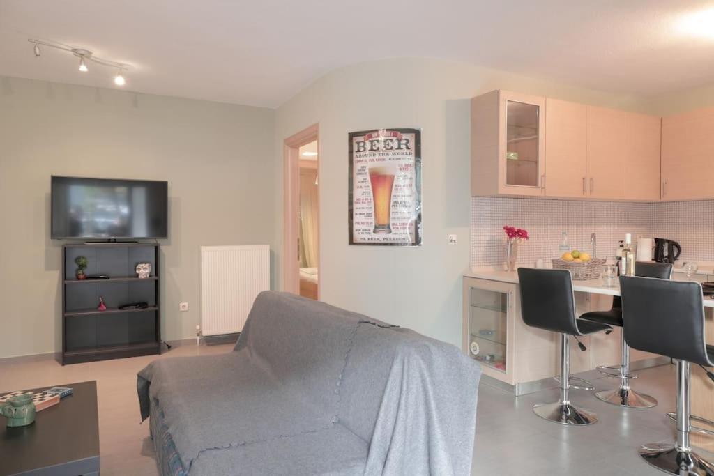 Apartament 5 Min From Papageorgiou Free Indoor Parking Saloniki Zewnętrze zdjęcie